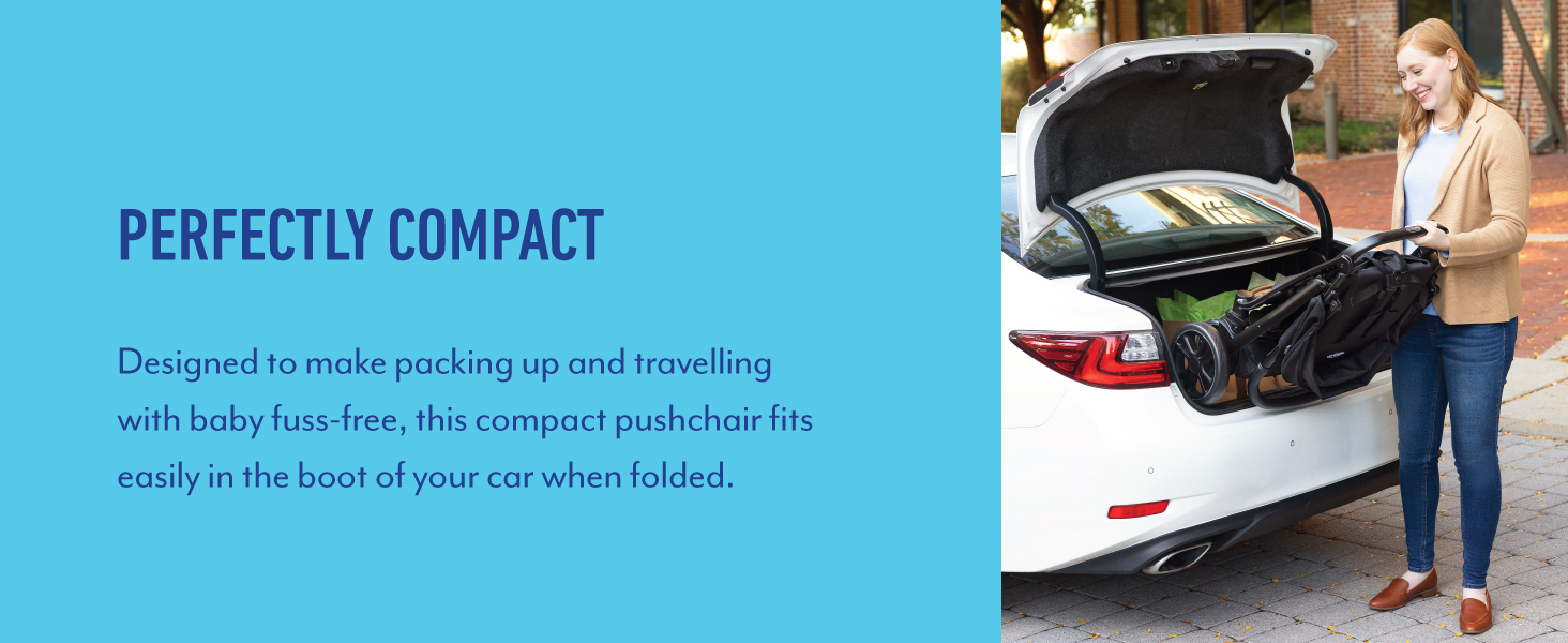 graco eezefold pushchair stroller with compact fold