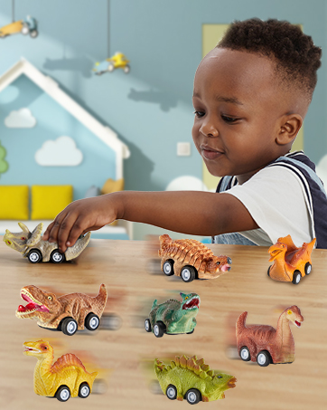 TOEY PLAY 16PCS Wild Animal Figures Set Toys for Kids, Jungle Animals Zoo Toy, Realistic Learning...