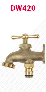 Darlac Brass Take Anywhere Outdoor Tap Garden tap