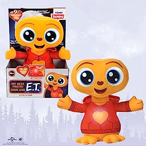 E.T., Extra Terrestrial, my best friend, plush toy, talking toy, night light, 40th anniversary