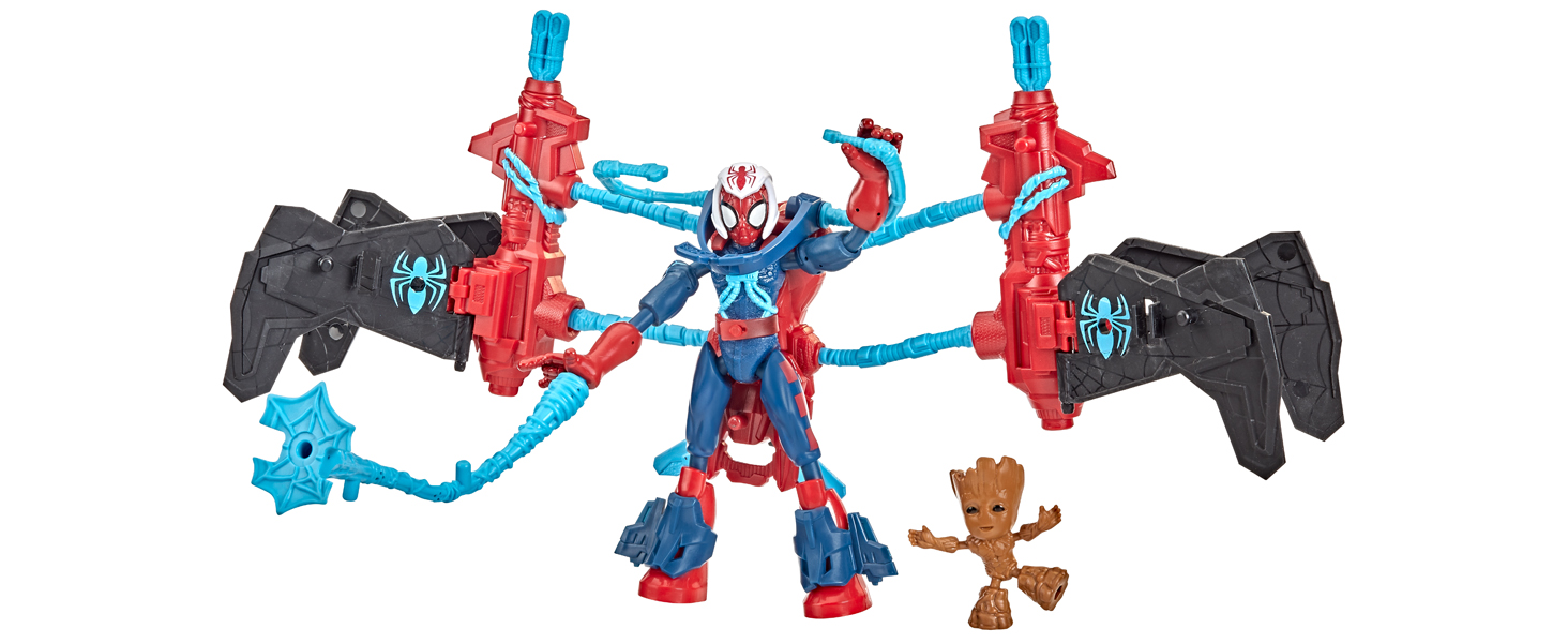 Marvel Spider-Man BEND AND FLEX SPD SPACE MISSION JET