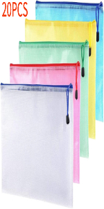 Zipper File Bags