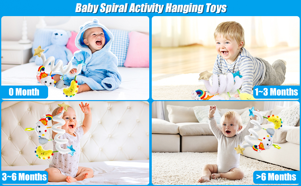 Baby Spiral Activity Hanging Toys