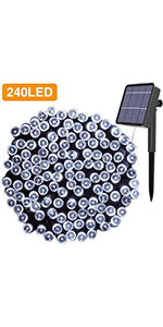 solar lights cool white 