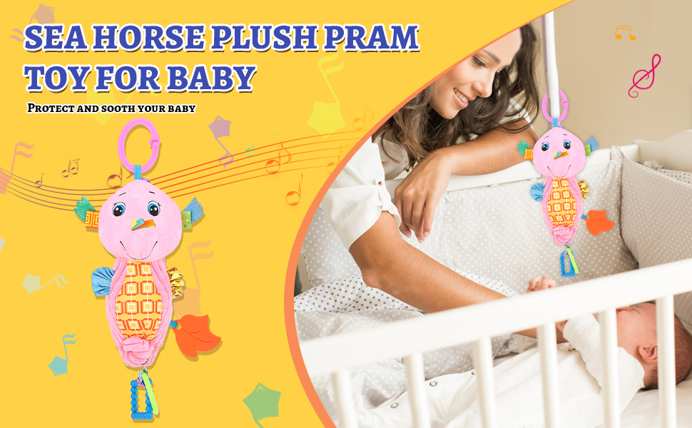 Colorful Infant Stroller Toys