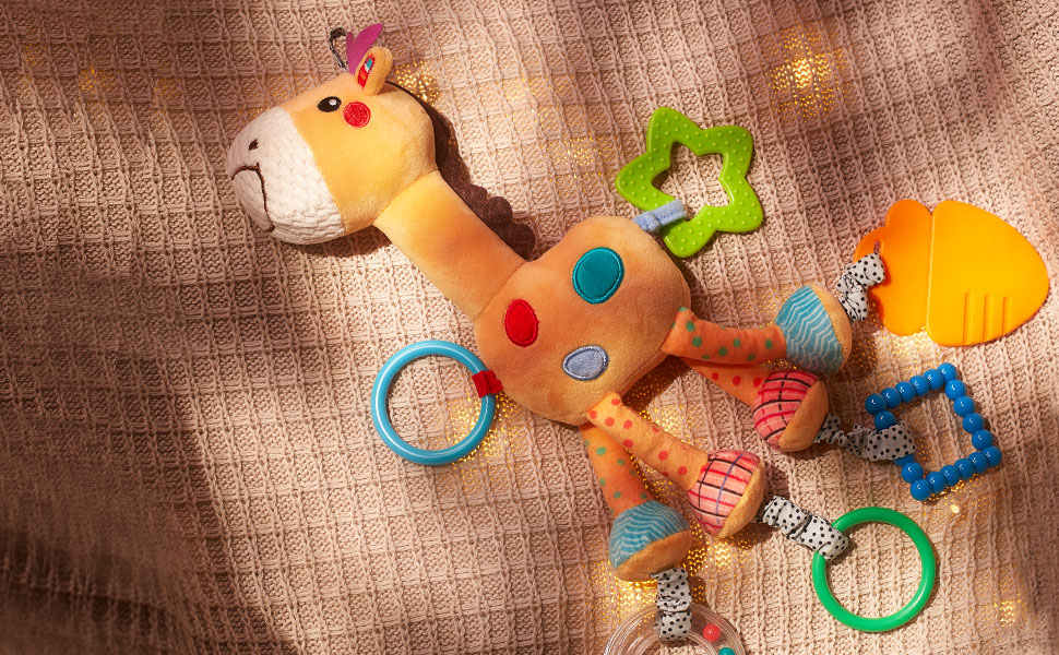 Infant Newborn Stroller Car Seat Crib Toy