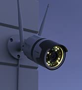 ZOSI 1080P Security Camera Outdoor Wireless WiFi Pan/Tilt CCTV Camera,2MP PTZ IP Camera, Person V...