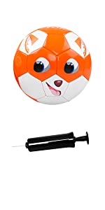 Size 2 Football Orange Fox