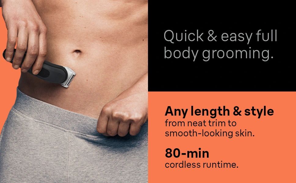 BRAUN Body Groomer BG3350