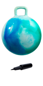 Blue Hopper Ball