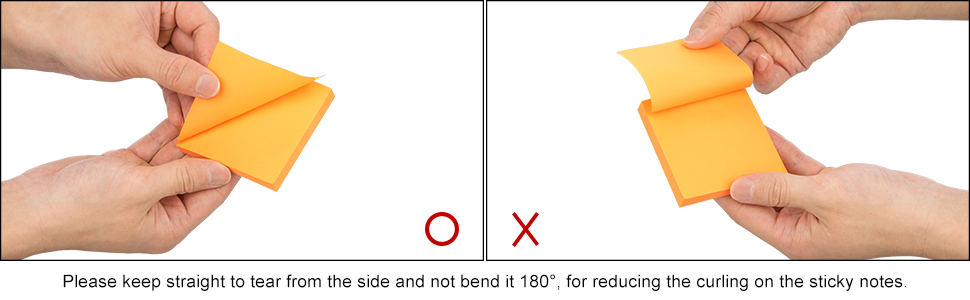 assorted sticky notes