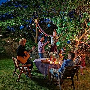  Solar Crackle Globe Hanging Ball Lights