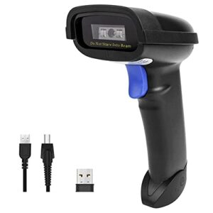 NT-1228BC Bluetooth CCD barcode scanner Handheld USB Wireless 1D CCD bar codes Imager for Mobile Payment Computer Screen Scan support IOS & Android