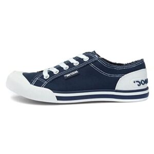 Rocket Dog Jazzin Womens Navy Canvas Shoe
