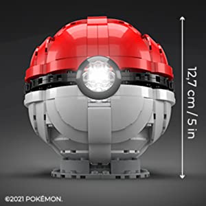 Mega Construx Pokémon Jumbo Poké Ball Construction Set - HBF53