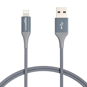 Amazon Basics Double Braided Nylon Lightning to USB A Cable - Advanced Collection