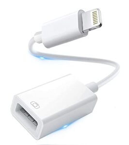 iPhone to USB Camera OTG Adapter with Lightning