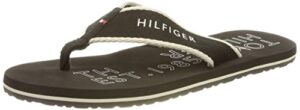 Tommy Hilfiger Men's Sporty Hilfiger Beach Sandal Flip-Flop