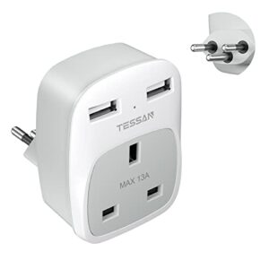 UK to Swiss Plug Adapter
