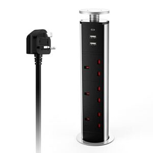 Pull up Power Sockets with USB