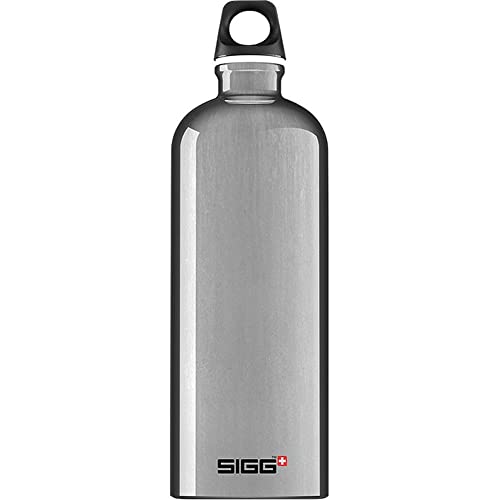SIGG - Aluminum Water Bottle - Traveller - Climate Neutral Certified - Suitable For Carbonated Beverages - Leakproof & Lightweight - BPA Free - 0.6L / 1L