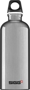 SIGG - Aluminum Water Bottle - Traveller - Climate Neutral Certified - Suitable For Carbonated Beverages - Leakproof & Lightweight - BPA Free - 0.6L / 1L