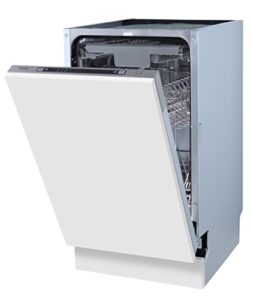 Hisense HV523E15UK 10 Places Slimline Fully Integrated Dishwasher White with 30 Minutes Quick Wash [Energy Class E]            [Energy Class E]