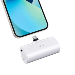 iWALK Mini Portable Charger 4500mAh Ultra-Compact Power Bank Small and Cute Battery Pack Compatible with iPhone 14/13/13 Pro/13 Pro Max /12/12 Pro/12 Pro Max/11 Pro/XR/X/8/Plus，Airpods and More