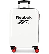 Reebok Roxbury Blue Cabin Suitcase 40 x 55 x 20 cm Hard ABS Built-in TSA Lock 17.4 L 2 kg 4 Wheel...