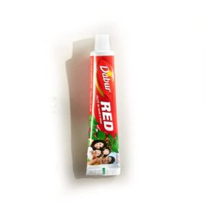 Dabur Red Herbal Toothpaste 100g Herbal Formulation Infused with Ayurvedic Herbs for Naturally Healthy Teeth and Gum