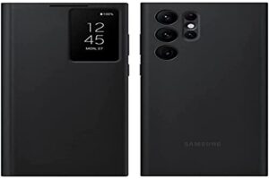 Samsung Smart Clear View Cover (EE) Black EF-ZS908CBEGEE for Galaxy S22 Ultra S908 Silicone