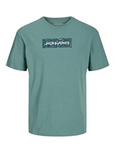 Jack & Jones Men's Jconavigator Logo Tee Ss Crew Neck T-Shi