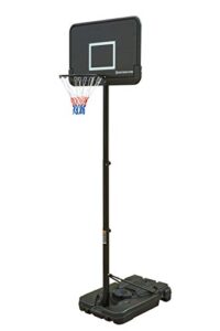NORTHERN STONE Pro Court Free Standing Height Adjustable Portable Basketball Hoop System with 44 Inch Impact Backboard Official Heigh