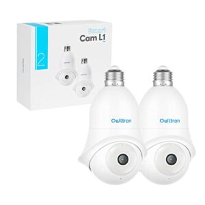 owltron 4MP Bulb Security Camera - 2.4GHz