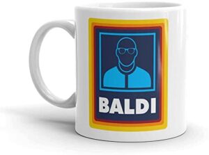 Baldi Gift Mug Funny Gift for Bald Man Gift for Bald Dad. Gift for Stepdad. Baldi Mug Gift for Fathers Fathers Day Mug Grandad Mug Funny Novelty Bald Mens Boys Gift Christmas Present for Dad