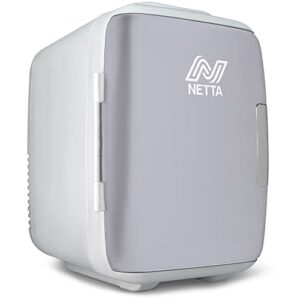 NETTA 5L Mini Fridge - Portable Small Fridge for Drinks