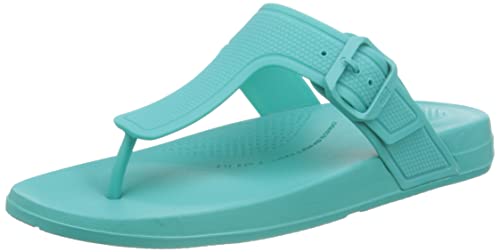 Fitflop Women's Iqushion Adj Toe Post Flat Sandal