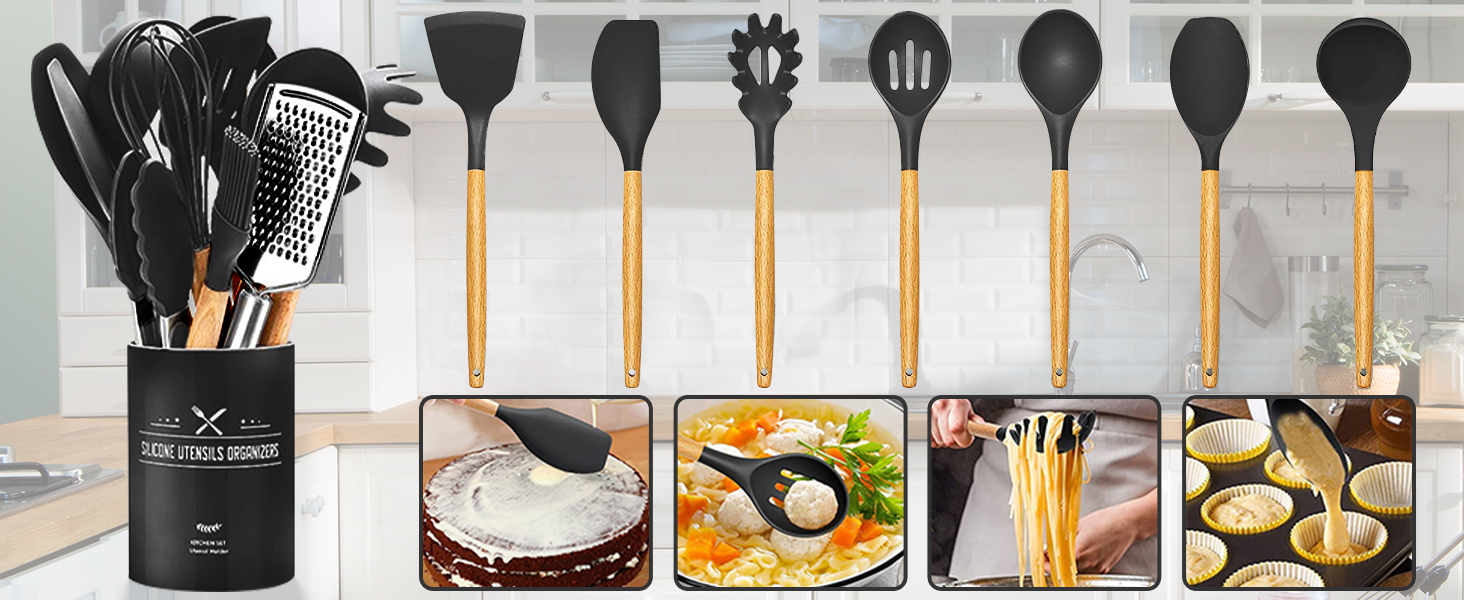 kitchen utensils set