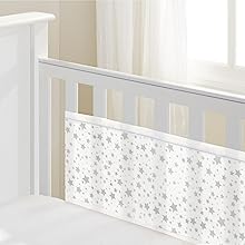 BreathableBaby Twinkle Grey 2 Sided