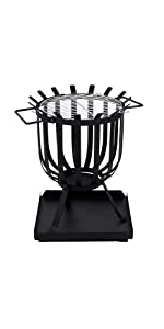 Outdoor Brazier, square