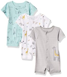 Simple Joys by Carter's Unisex Babies' Snap-Up Rompers