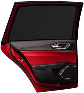 JELLYBABABABY Car Window Shades - Car Sun Screens for Windows - Baby Sun Shade - Covers Rear Side Window - Blocks UV Rays