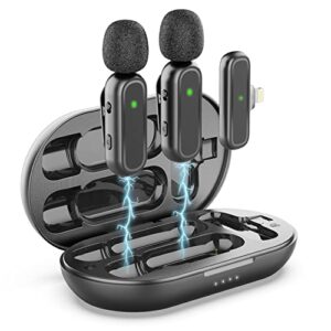 Wireless Lavalier Microphone for iPhone iPad