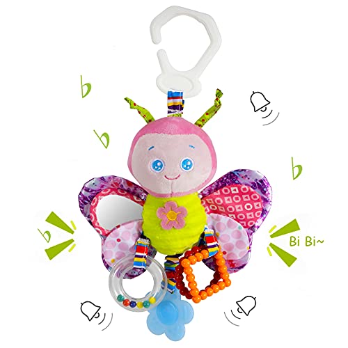 Funsland Pram Toys for Babies 0-6 Months