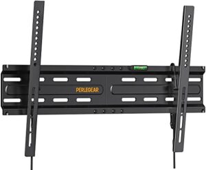 Perlegear TV Wall Bracket for Most 37–82 inch TVs up to 45kg