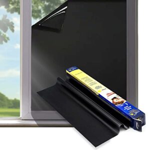 Temporary Blinds for Windows - Static Black Out Blinds for Bedroom