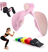 Spopal Pelvic Floor Strengthener for Women, [5 Resistance Bands] Kegel Devices for Women & Men Le...