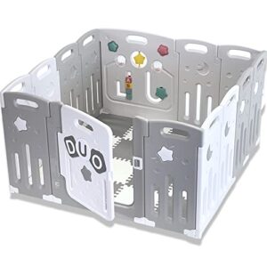 Venture All Stars Duo Lite Baby Playpen with Play Fitted Mats