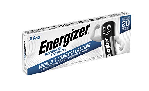 Energizer 634352 AA Ultimate Lithium Battery (Pack of 10)