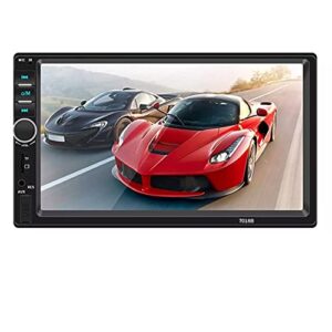 BOOMBOOST Car Stereo 2 Din 7 Inch LCD Touch Screen Car Radio Player Support Bluetooth Handsfree Mirror Link MP3 USB SD FM